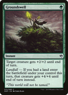 Groundswell [Duel Decks: Zendikar vs. Eldrazi]-1