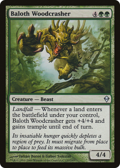 Baloth Woodcrasher [Zendikar]-1