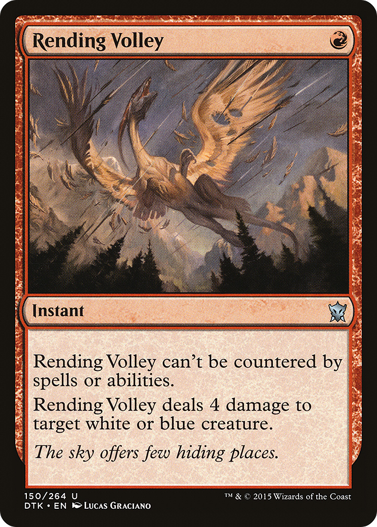 Rending Volley [Dragons of Tarkir]-1