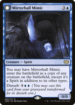 Mirrorhall Mimic // Ghastly Mimicry [Innistrad: Crimson Vow]-3