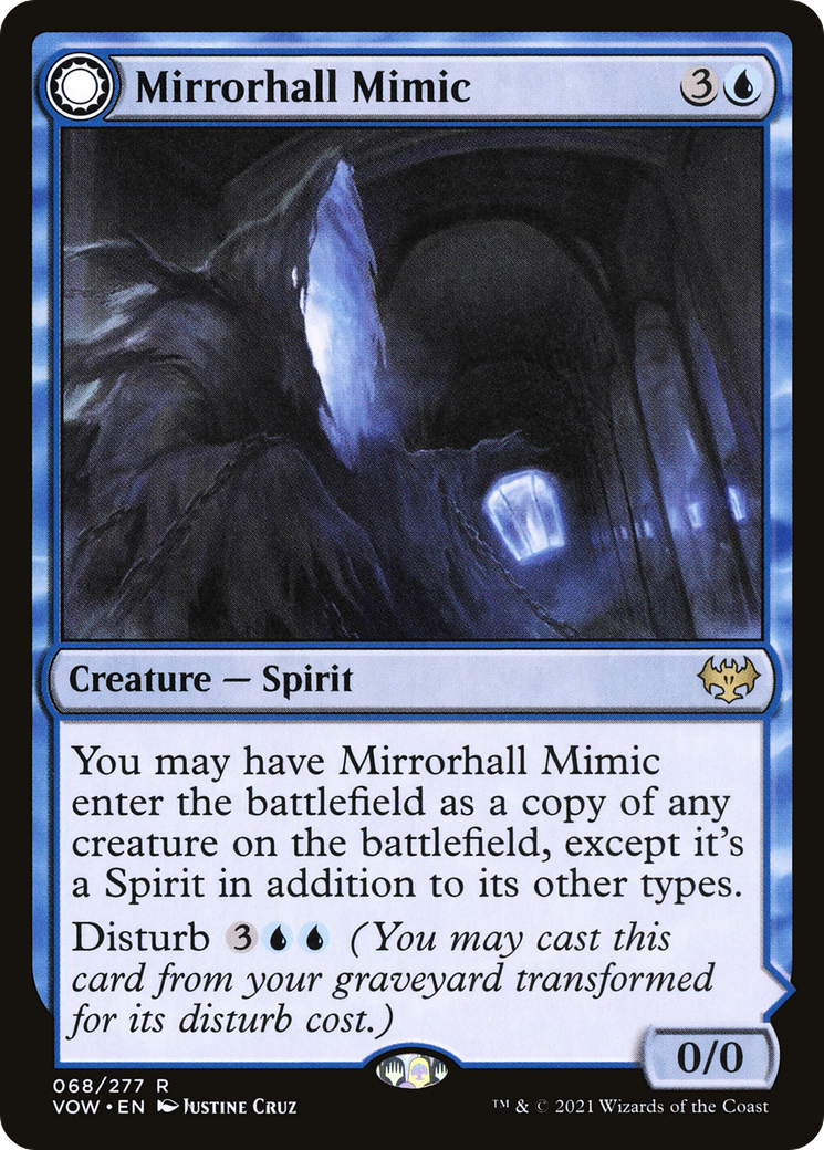 Mirrorhall Mimic // Ghastly Mimicry [Innistrad: Crimson Vow]-3