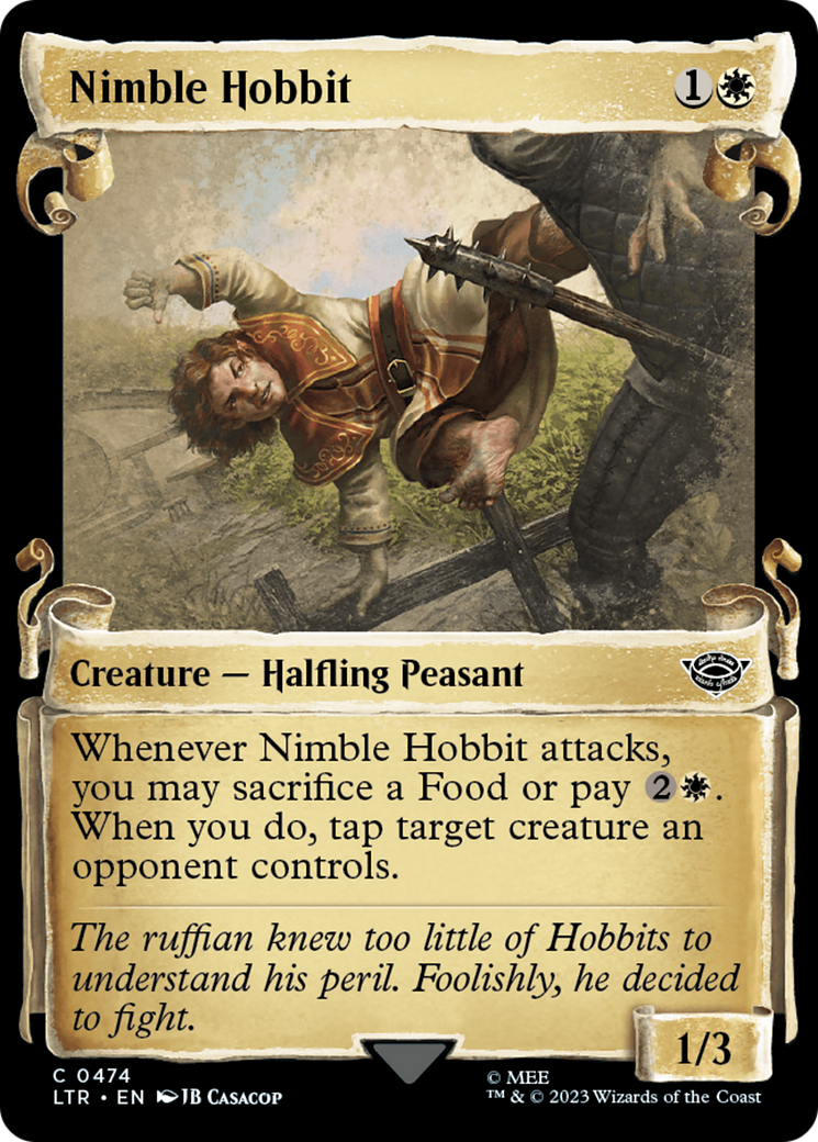 Nimble Hobbit [The Lord of the Rings: Tales of Middle-Earth Showcase Scrolls]-1