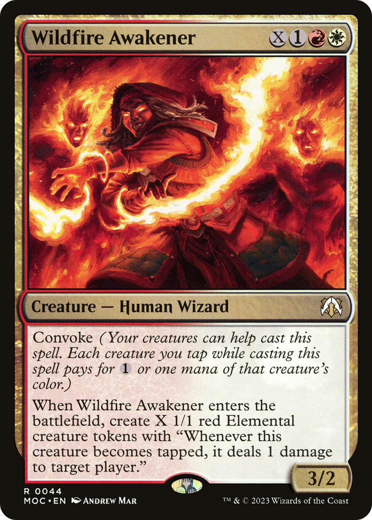 Wildfire Awakener (MOC-044) - March of the Machine Commander-1