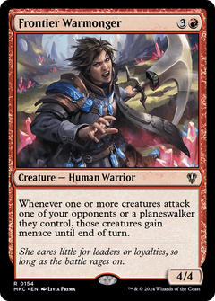 Frontier Warmonger [Murders at Karlov Manor Commander]-1