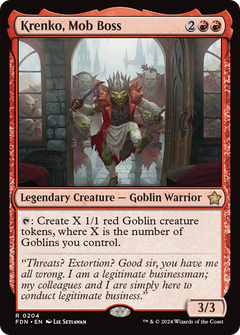 Krenko, Mob Boss [Foundations]-1