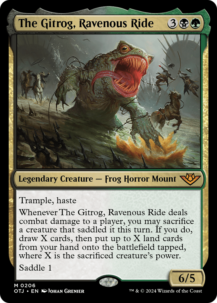 The Gitrog, Ravenous Ride [Outlaws of Thunder Junction]-1