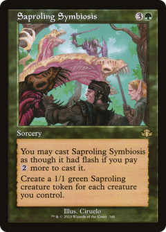 Saproling Symbiosis (Retro) [Dominaria Remastered]-1