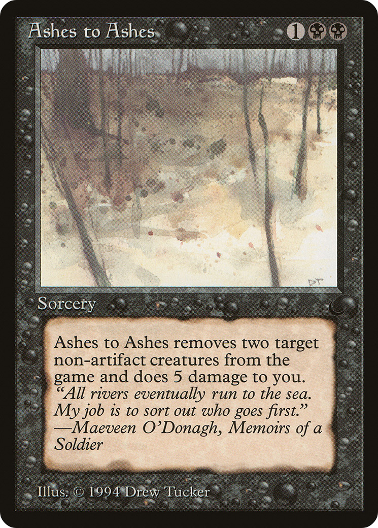 Ashes to Ashes [The Dark]-1