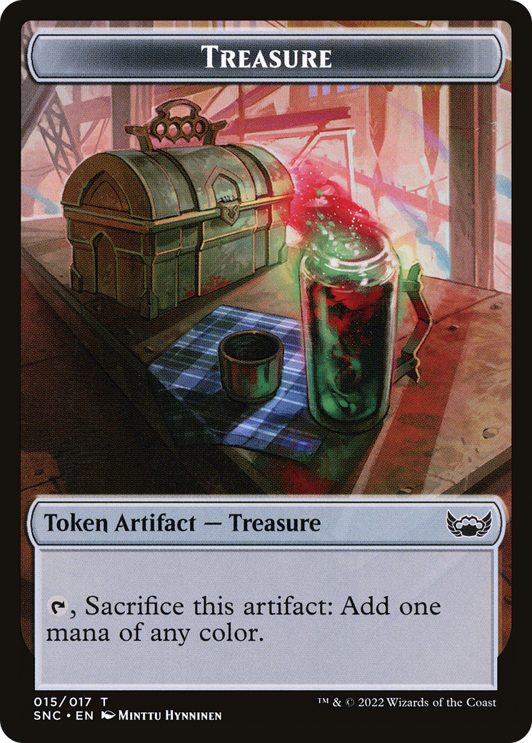 Treasure (TSNC-015) - Streets of New Capenna Tokens Foil-1