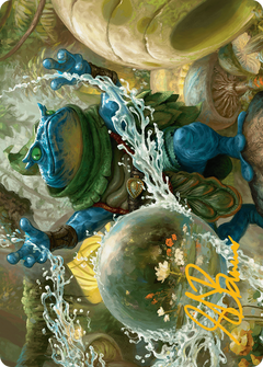 Pond Prophet // Pond Prophet (ABLB-029) - Bloomburrow Art Series (Borderless)-1