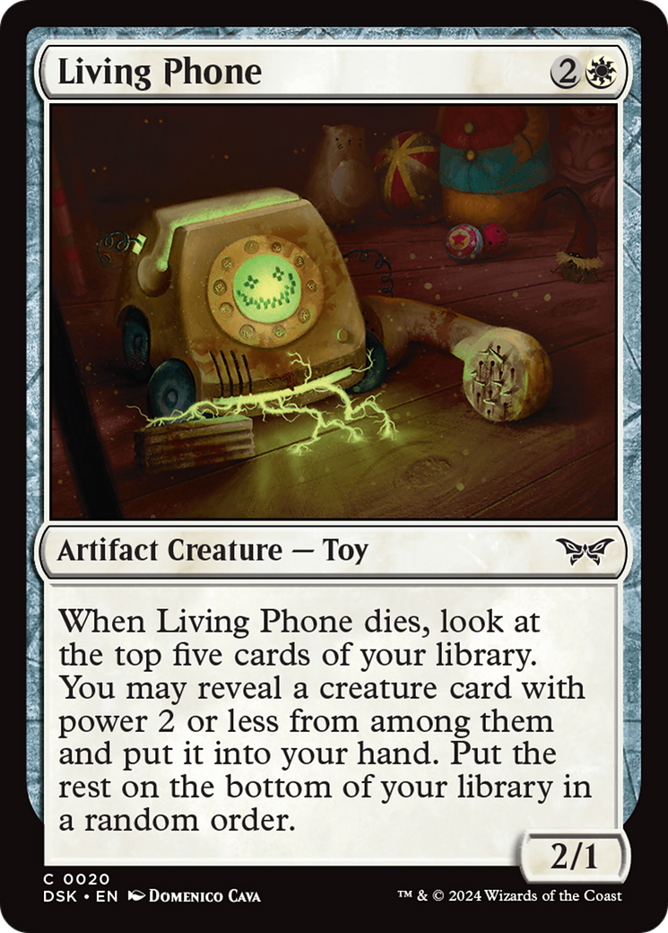 Living Phone [Duskmourn: House of Horror]-1