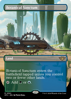 Botanical Sanctum (Borderless) [Outlaws of Thunder Junction]-1