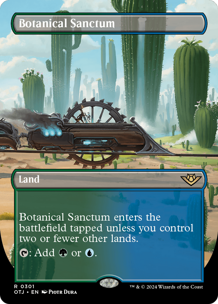Botanical Sanctum (Borderless) [Outlaws of Thunder Junction]-1