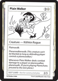Plain Walker [Mystery Booster 2 Playtest Cards]-1