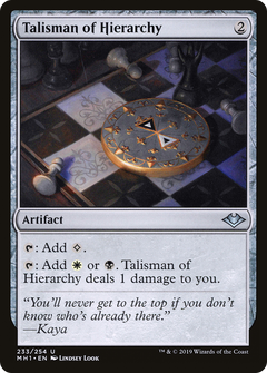 Talisman of Hierarchy [Modern Horizons]-1