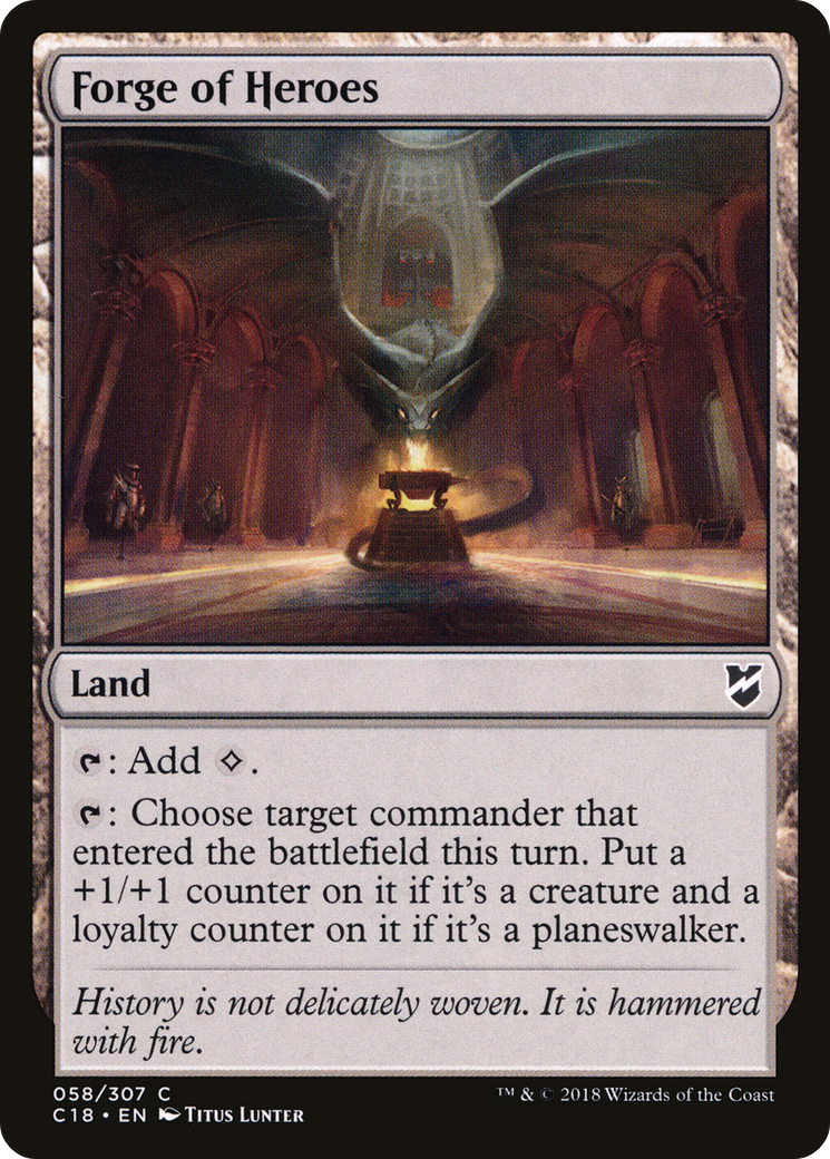 Forge of Heroes [Commander 2018]-1
