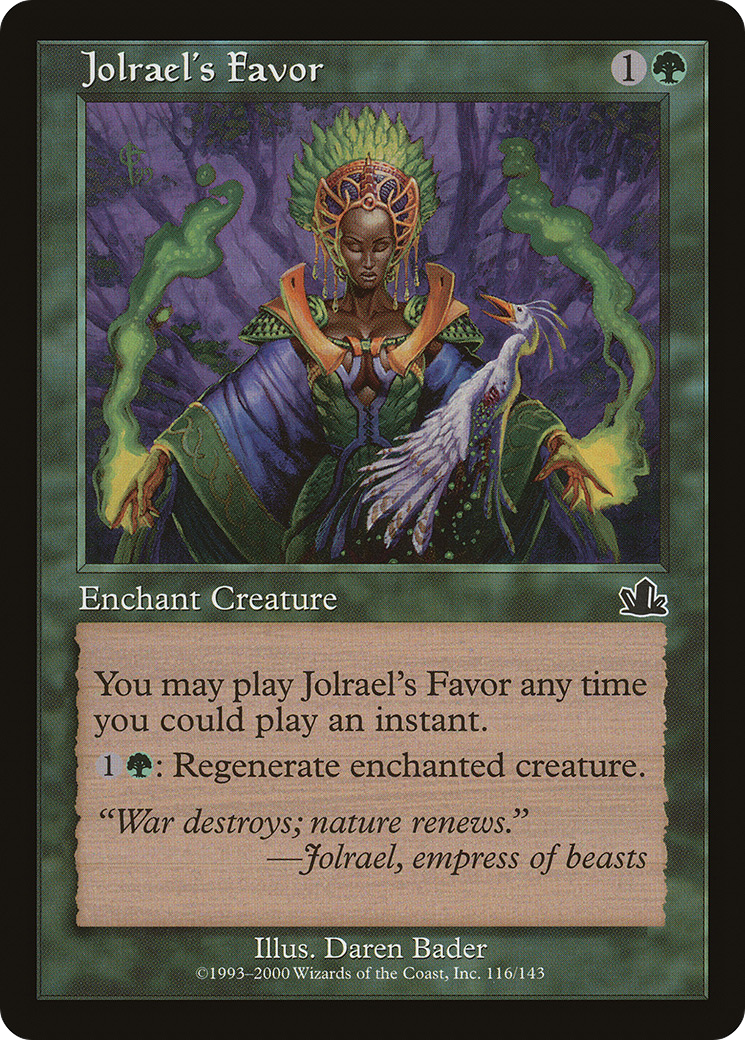 Jolrael's Favor [Prophecy]-1