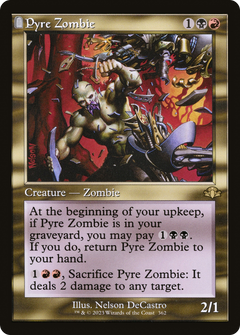 Pyre Zombie (Retro) [Dominaria Remastered]-1