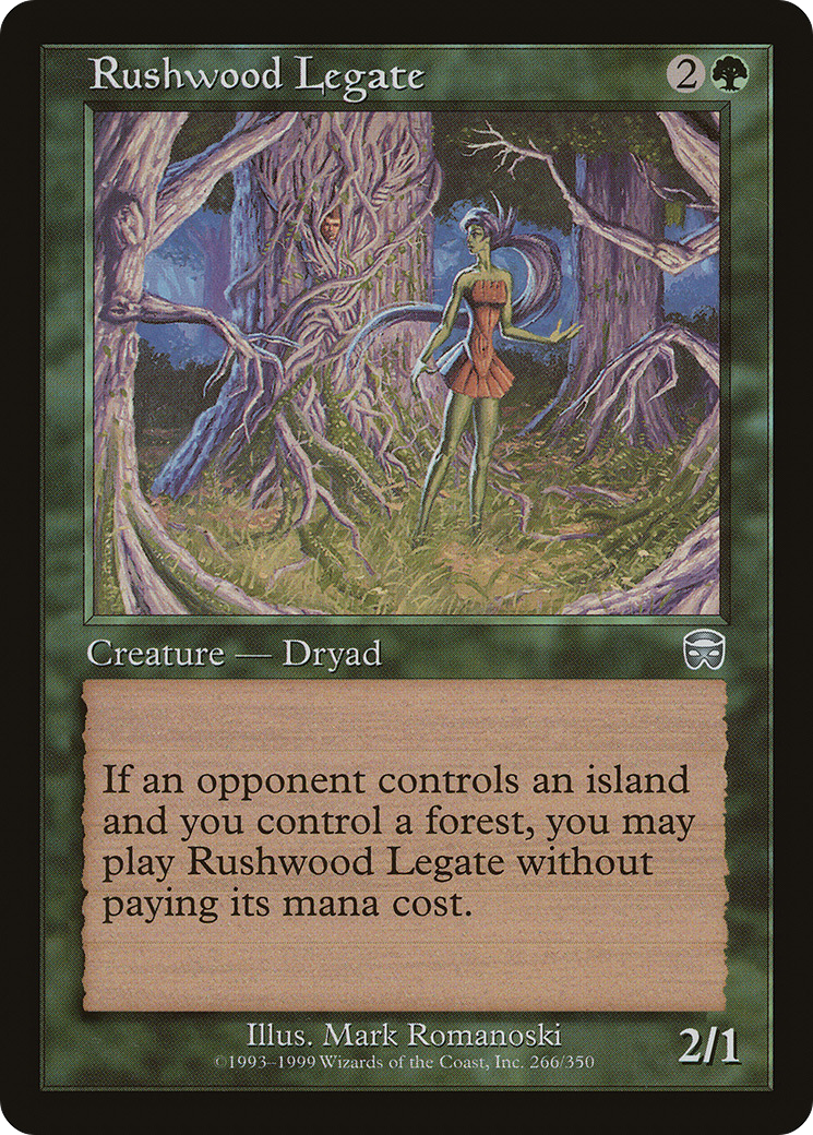 Rushwood Legate [Mercadian Masques]-1