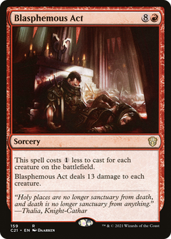 Blasphemous Act [Commander 2021]-1