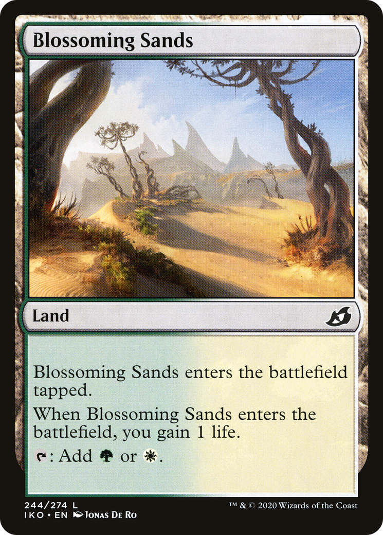Blossoming Sands [Ikoria: Lair of Behemoths]-1