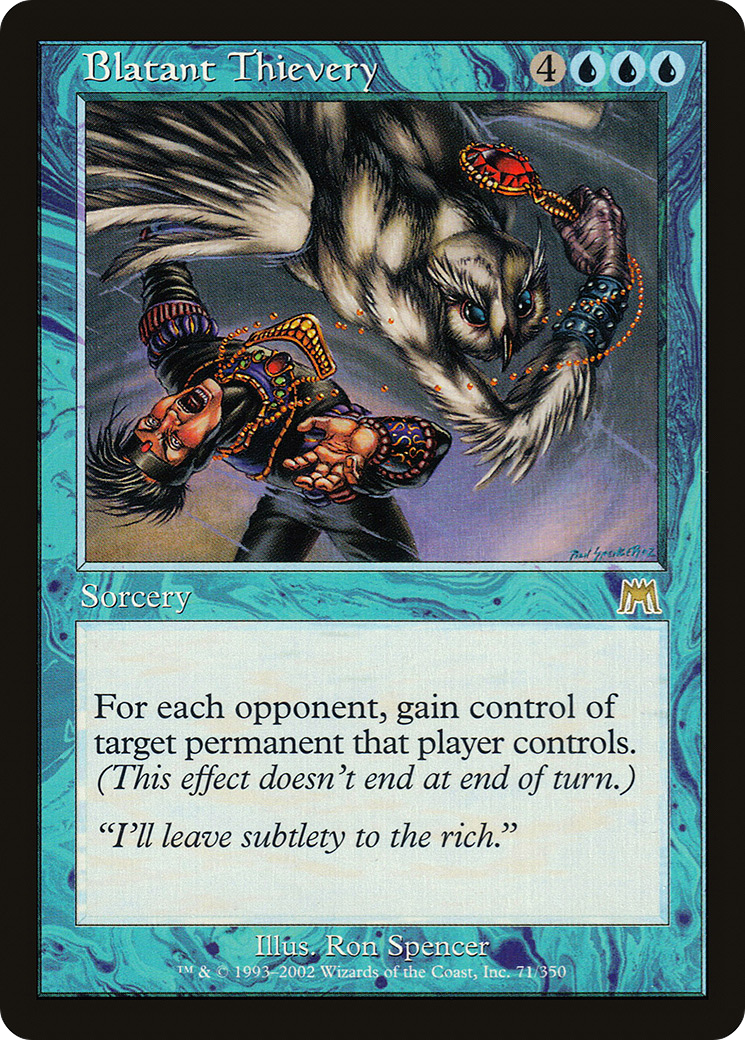 Blatant Thievery [Onslaught]-1