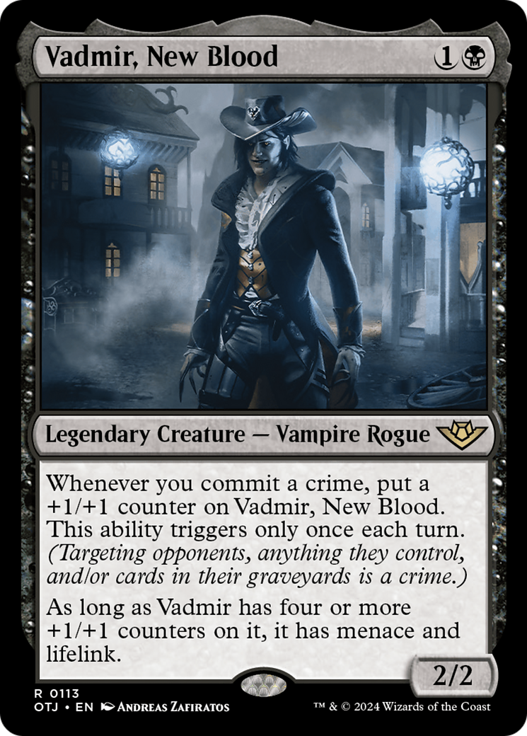 Vadmir, New Blood (OTJ-113) - Outlaws of Thunder Junction-1
