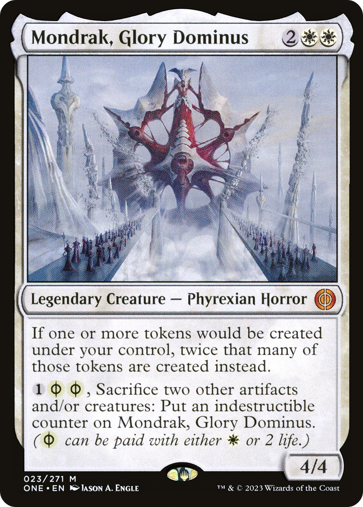 Mondrak, Glory Dominus [Phyrexia: All Will Be One]-1