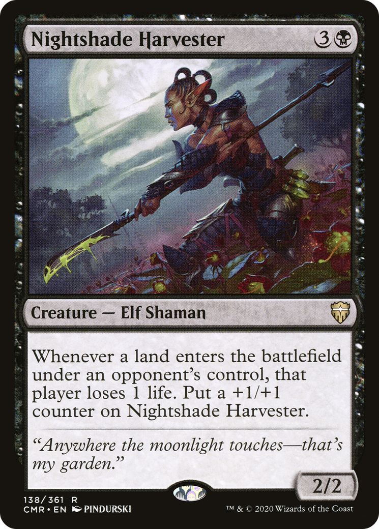 Nightshade Harvester [Commander Legends]-1