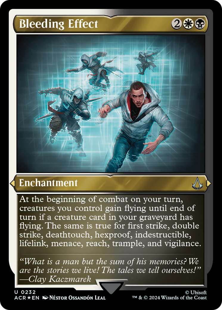 Bleeding Effect (ACR-232) - Assassin's Creed Etched Foil-1