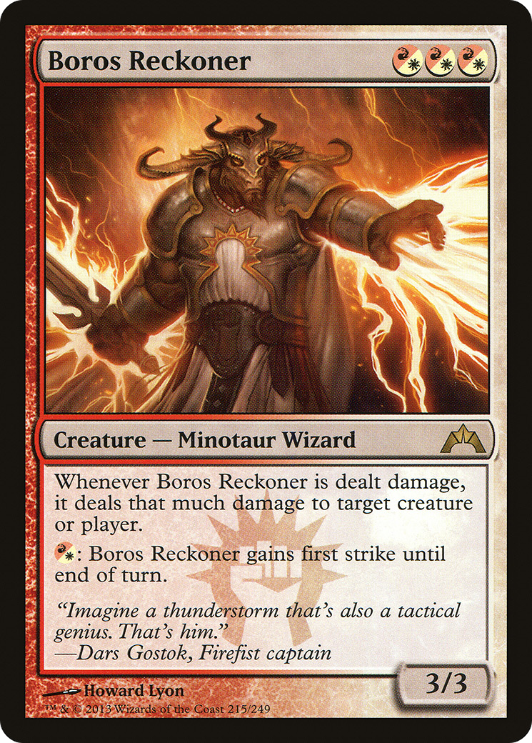 Boros Reckoner [Gatecrash]-1