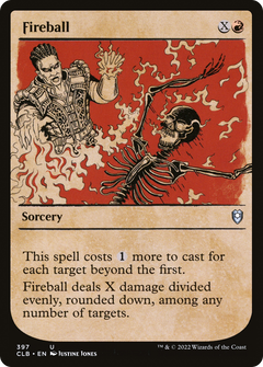 Fireball (Showcase) [Commander Legends: Battle for Baldur's Gate]-1