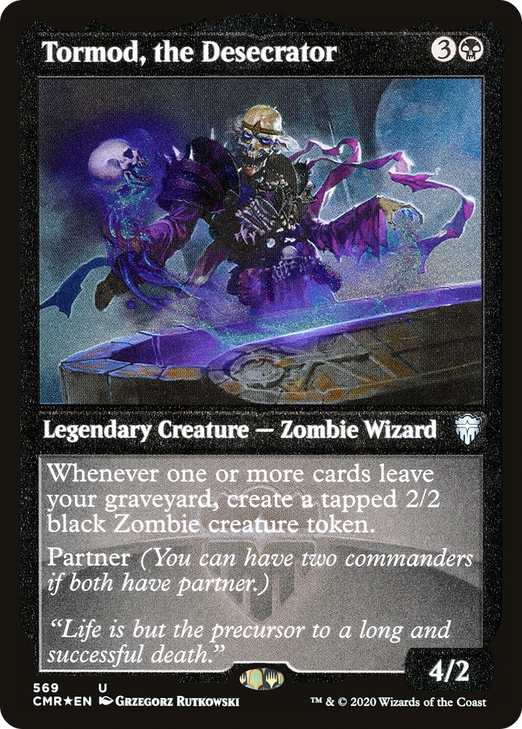 Tormod, the Desecrator (Etched) [Commander Legends]-1