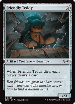 Friendly Teddy [Duskmourn: House of Horror]-1