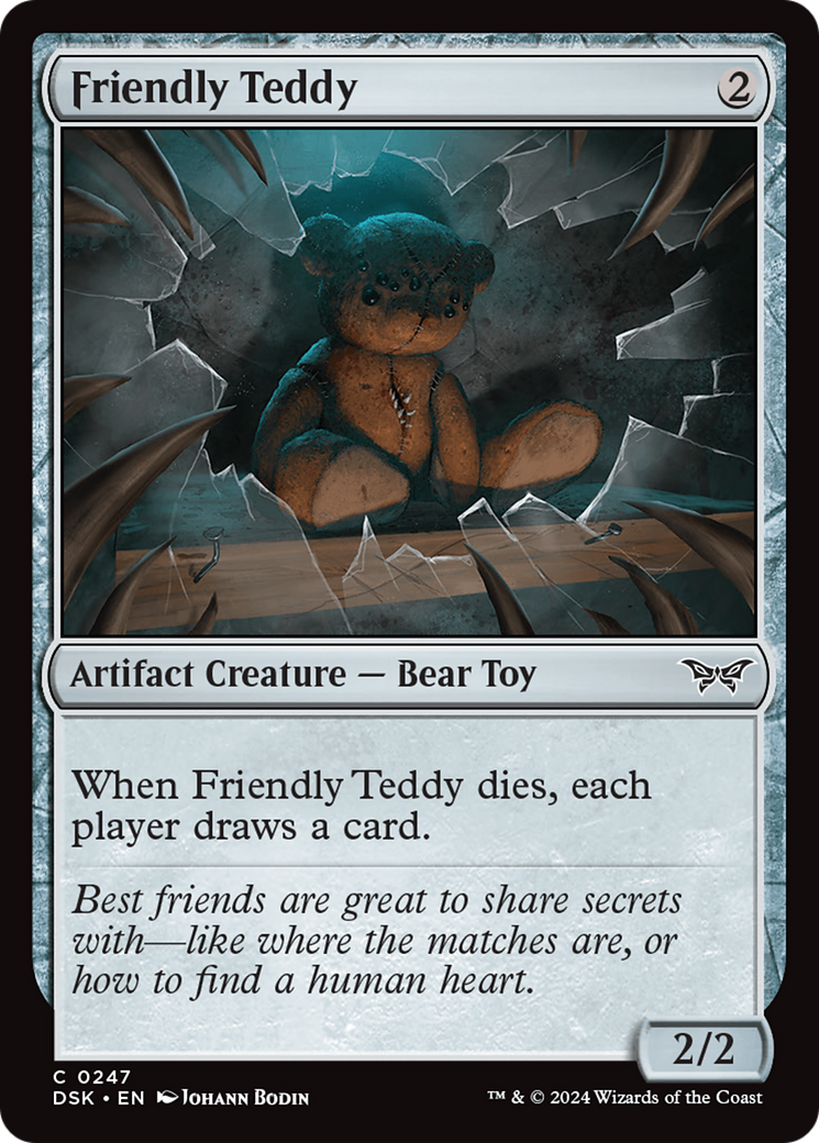 Friendly Teddy [Duskmourn: House of Horror]-1