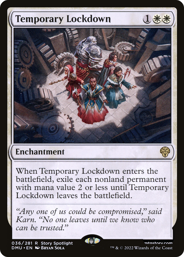 Temporary Lockdown [Dominaria United]-1