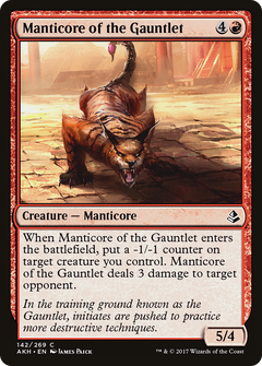 Manticore of the Gauntlet [Amonkhet]-1