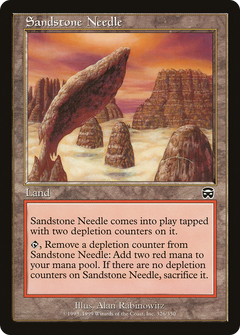 Sandstone Needle [Mercadian Masques]-1