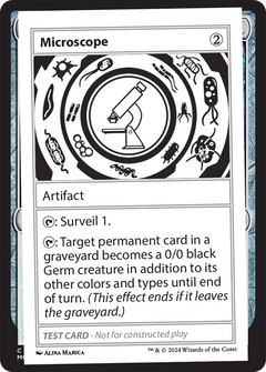 Microscope [Mystery Booster 2 Playtest Cards]-1