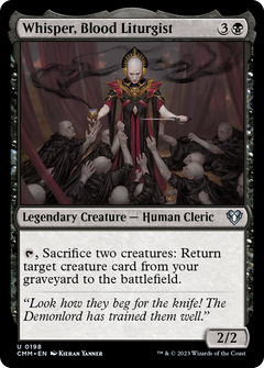 Whisper, Blood Liturgist (CMM-198) - Commander Masters-1