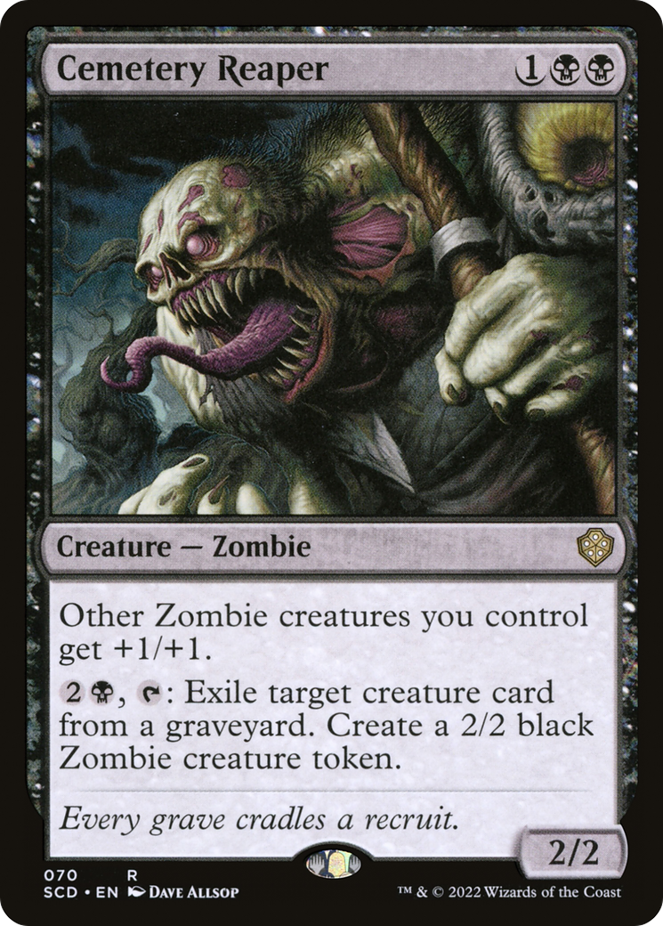 Cemetery Reaper [Starter Commander Decks]-1