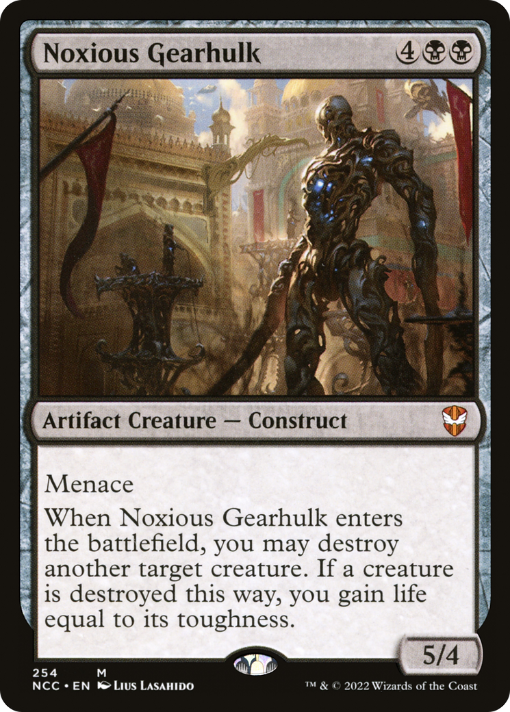 Noxious Gearhulk [Streets of New Capenna Commander]-1
