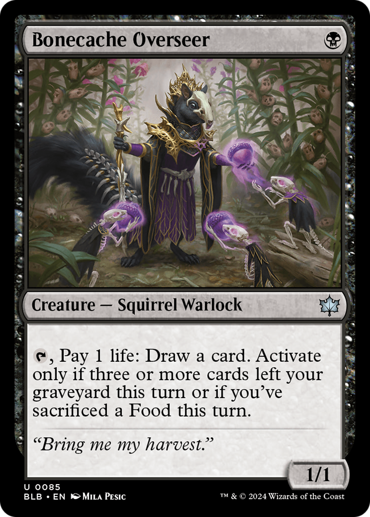 Bonecache Overseer [Bloomburrow]-1