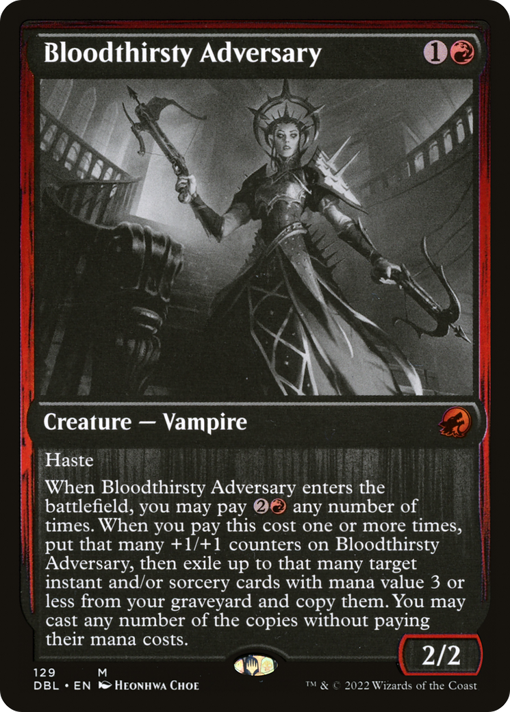 Bloodthirsty Adversary [Innistrad: Double Feature]-1