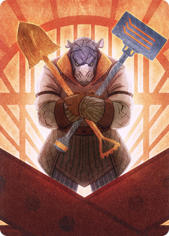 Mr. Orfeo, the Boulder // Mr. Orfeo, the Boulder (ASNC-070) - New Capenna Art Series (Borderless)-1