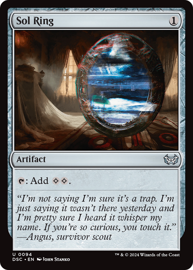 Sol Ring [Duskmourn: House of Horror Commander]-1