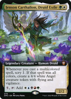 Jenson Carthalion, Druid Exile (Extended) [Dominaria United Commander]-1