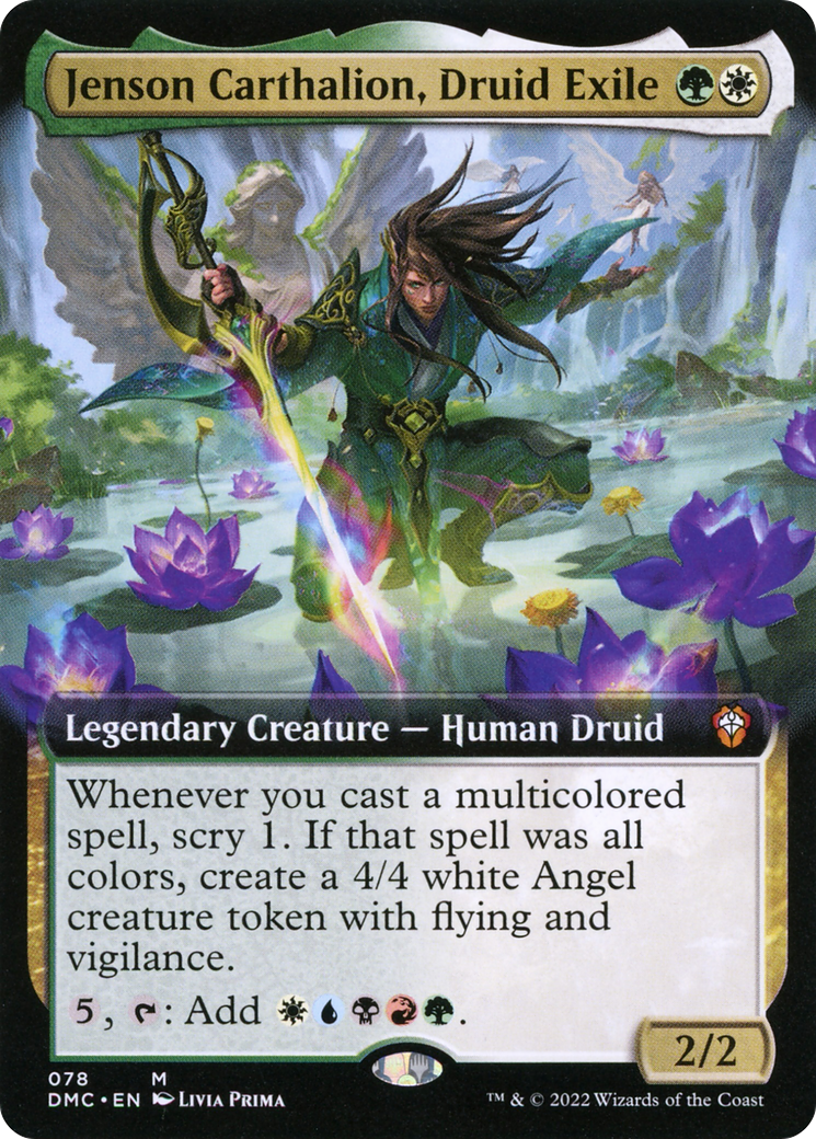 Jenson Carthalion, Druid Exile (Extended) [Dominaria United Commander]-1