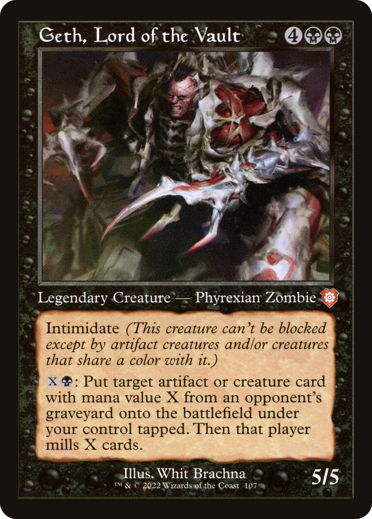 Geth, Lord of the Vault (Retro) [The Brothers' War Commander]-1