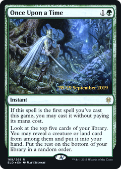Once Upon a Time [Throne of Eldraine Prerelease Promos]-1